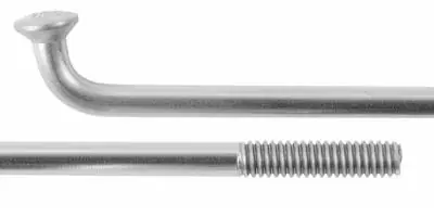 Bestseller Spite Devron Tip J Argintii, Set 100Buc 256Mm