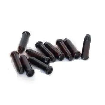 Capeti terminali cabluri Fibrax FCB3301BLK, alu, Negrii, 500 buc - 3426 Noutate