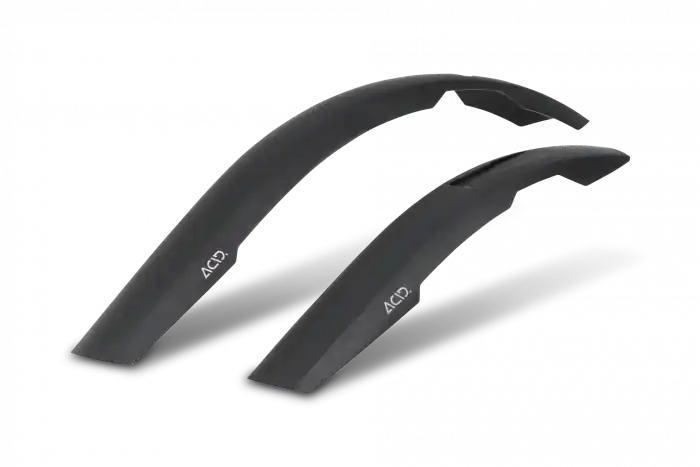 Aparatori Acid Mudguard Set Mud Rookie 24" Black Preț redus