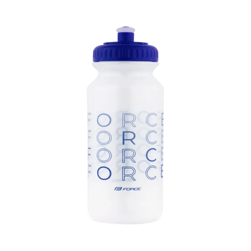 Bidon Force ENJOY 500ml, transparent-albastru Bestseller