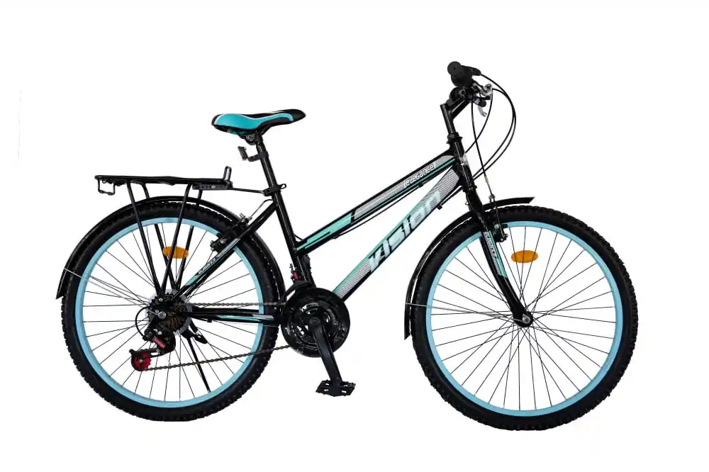 Bicicleta MTB Dame Vision Elegance Culoare Negru/Albastru Roata 26" Otel Livrare gratuită