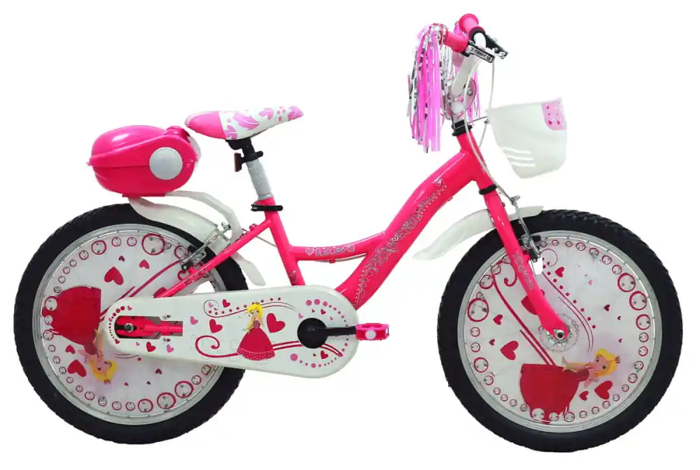 Super ofertă Bicicleta Copii Vision Princesse Culoare Roz Roata 20" Otel