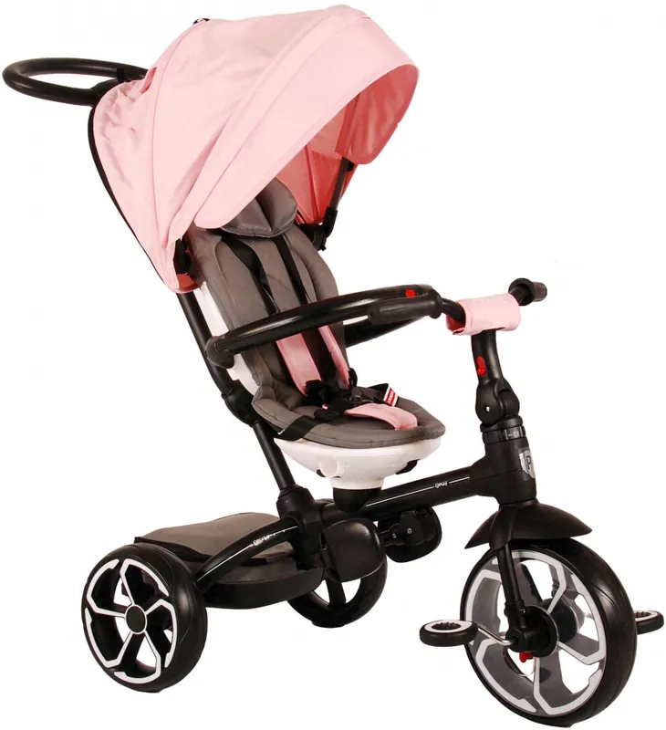 Tricicleta  Prime 4 in 1, pentru fete, culoare roz Preferatul clienților