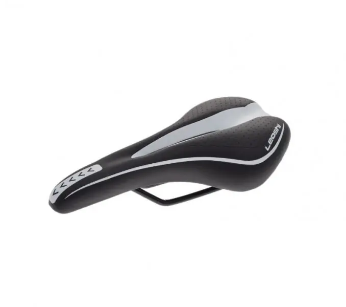 Sa bicicleta, Leoshi, culoare negru/gri, cu gaura ventilatie Expediere rapidă