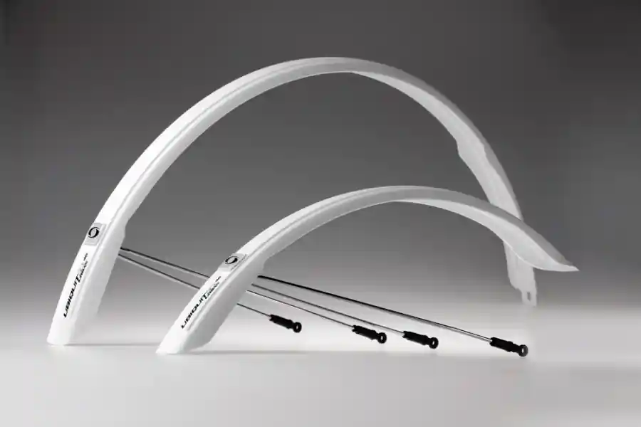 Vezi acum Set 2 aparatori roti biciclete, Simpla URBAN SDS 46mm 28", culoare alb