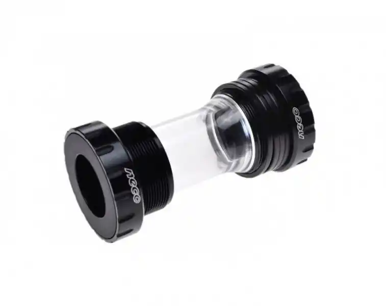 Bestseller Monobloc cu rulmenti Hollowtech II, 1,37 x 24 TR/L BSA, Neco Compact, rulmenti sigilati, corp din plastic, soclu 68/73, distantiere incluse