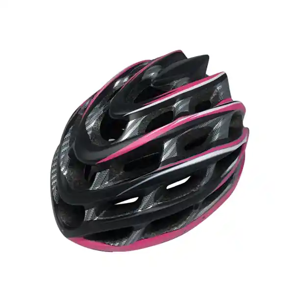 Casca biciclisti AVO-41, marime L (58-62 cm), culoare carbon/roz Vezi acum