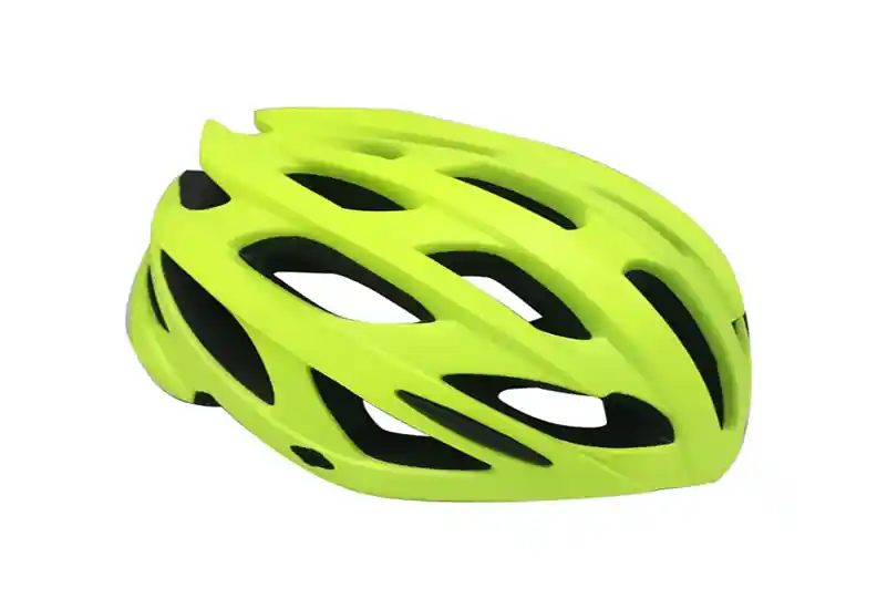 Casca biciclisti AVO-48, marime L (58-62 cm), culoare galben fluo Discount