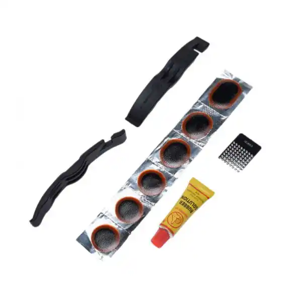 Kit reparatie pana petic/lipici/leviere, culoare negru Preferatul clienților