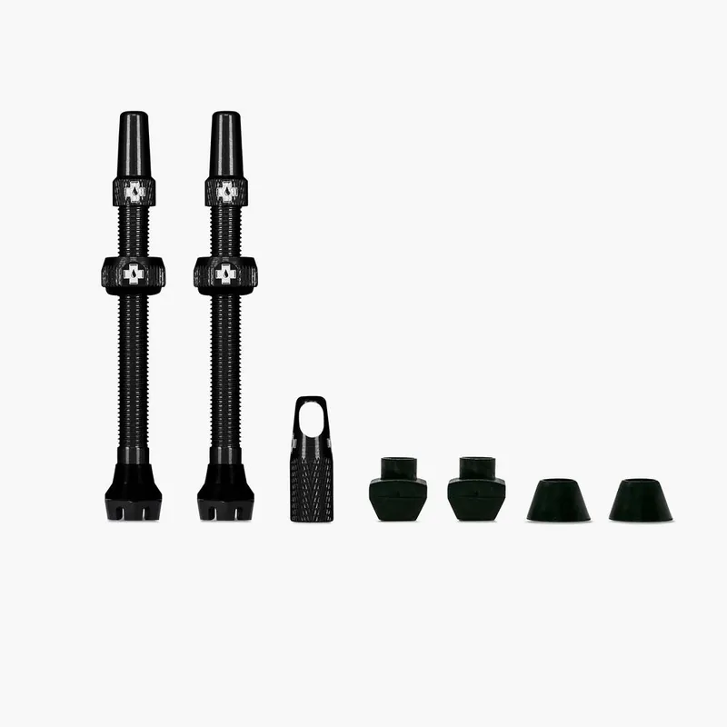 Valve tubeless Muc-Off Tubeless Valves V2 44mm Negre Livrare rapidă