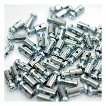 Livrare expres Niplu cablu frana/schimbator Fibrax 6mm fara lipire FCB3307 - Argintiu