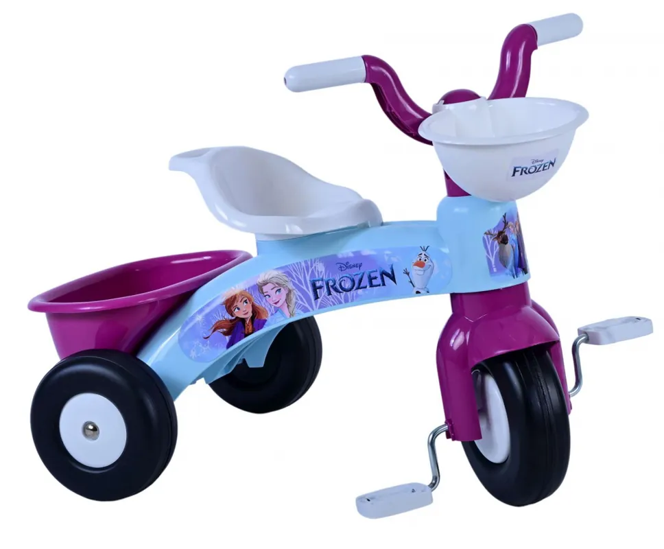 Tricicleta copii 1-3 ani, Disney Frozen, culoare violet/albastru Ofertă exclusivă