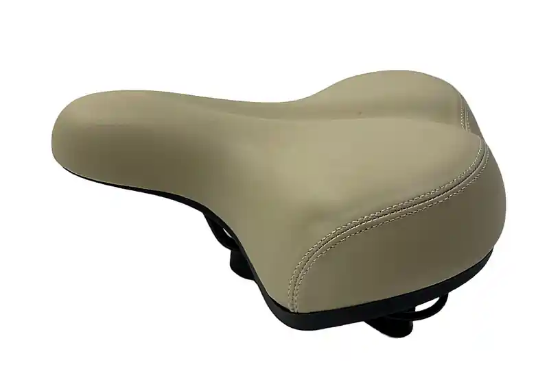 Sa biciclete cu arcuri Jet Y789, culoare crem Doar azi