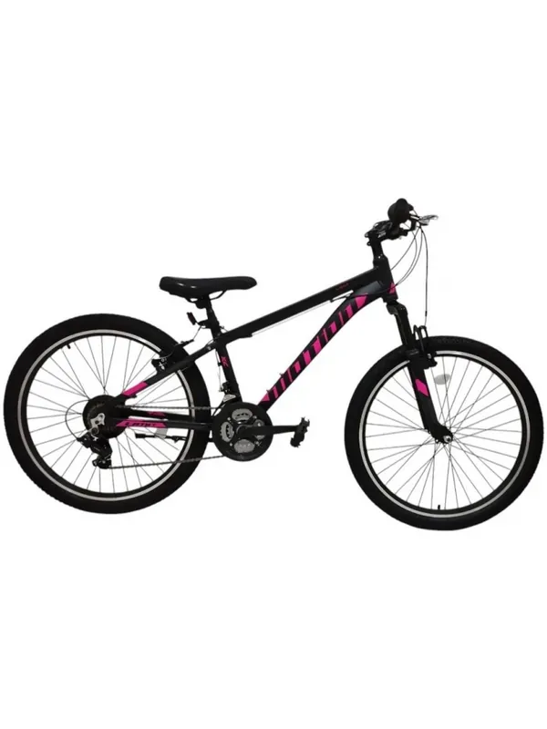 Bicicleta MTB Umit Motion Lady, cadru 16" din aluminiu, 21 viteze, roata 26", culoare negru/roz Transport gratuit