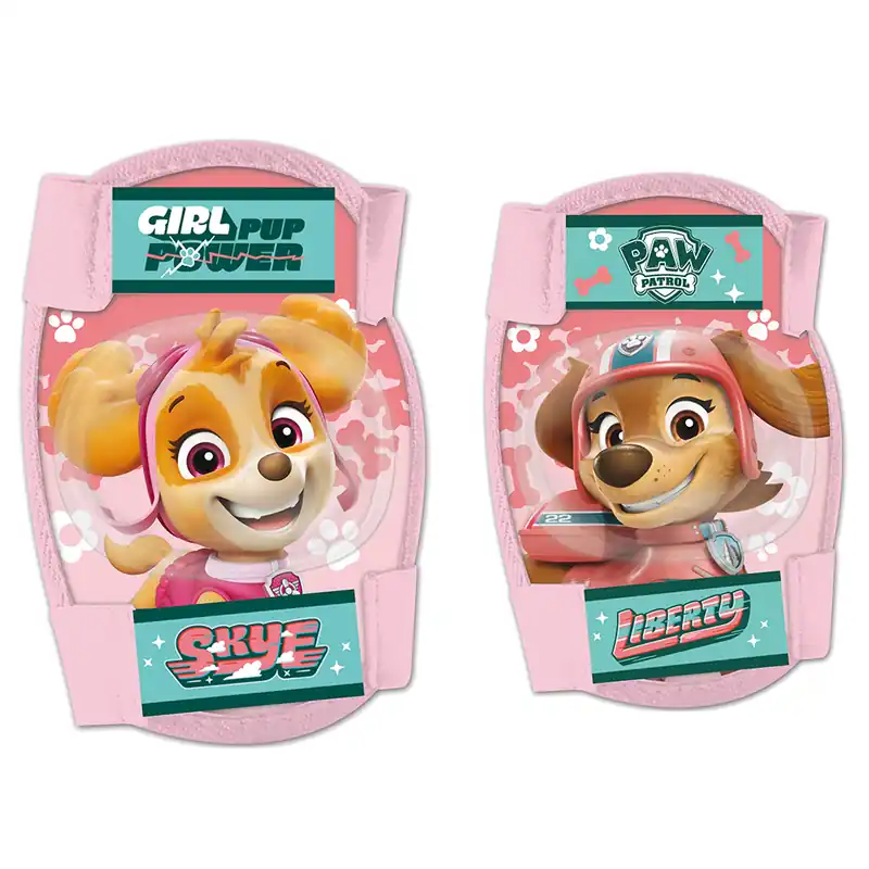 Ofertă Set cotiere si genunchiere pentru fete Paw Patrol