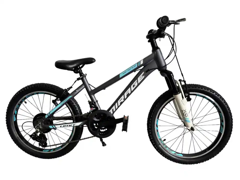 Retur ușor Bicicleta copii UMIT Mirage Girls, culoare turcoaz, roata 20", cadru aluminiu