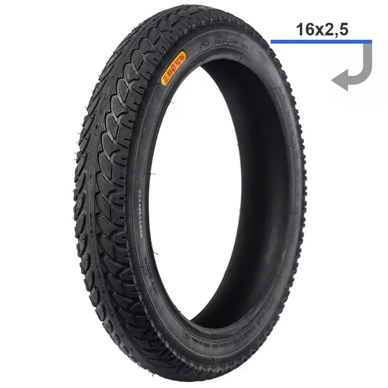 Cauciuc CST bicicleta electrica moped 16 x 2.50 Doar azi