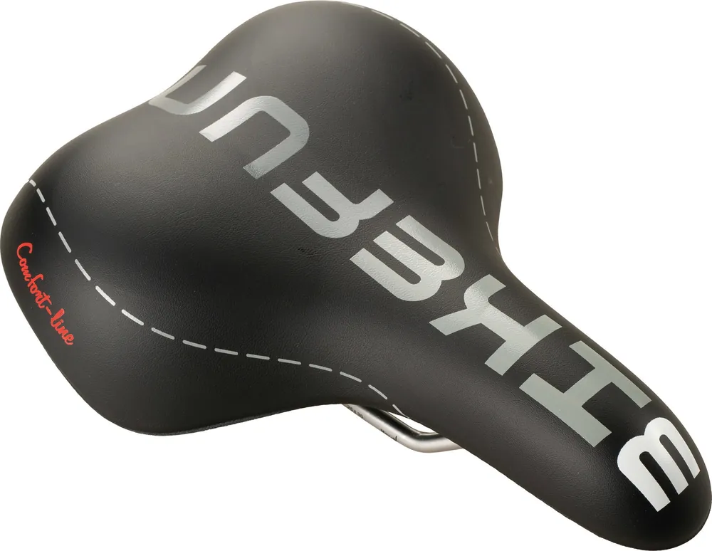 Plată securizată Șa Bikefun Sevilla gel Comfort Line damă negru Vl-6105