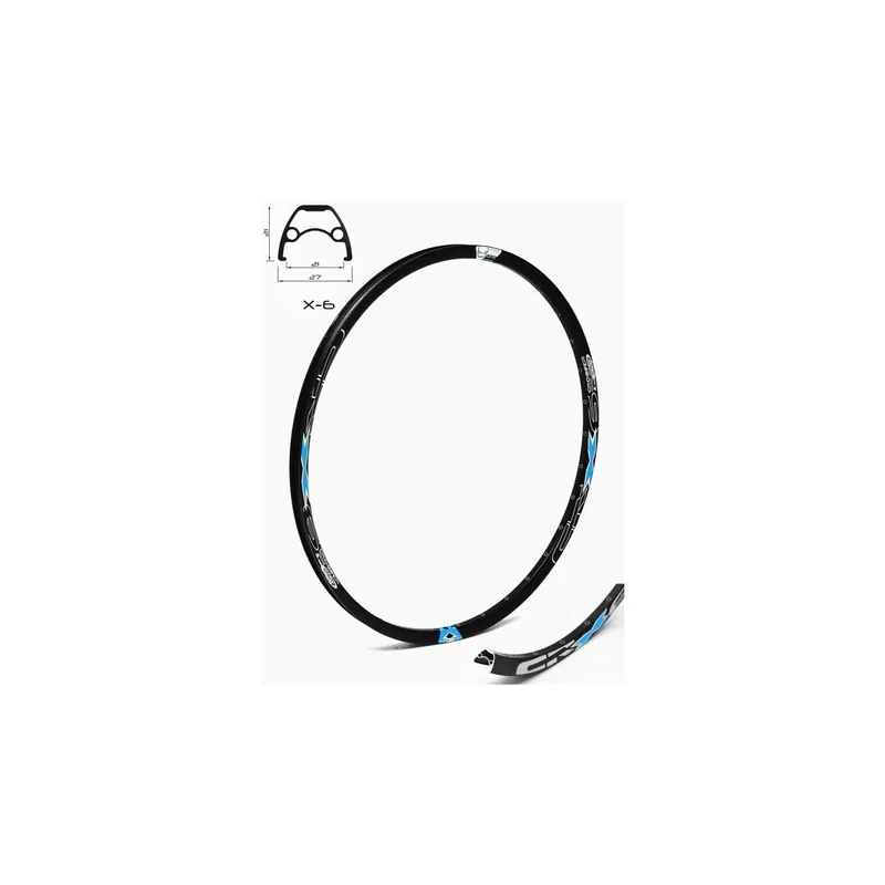 Chilipir Janta CROSSER X6 27.5"  negru / albastru - capsata 32H