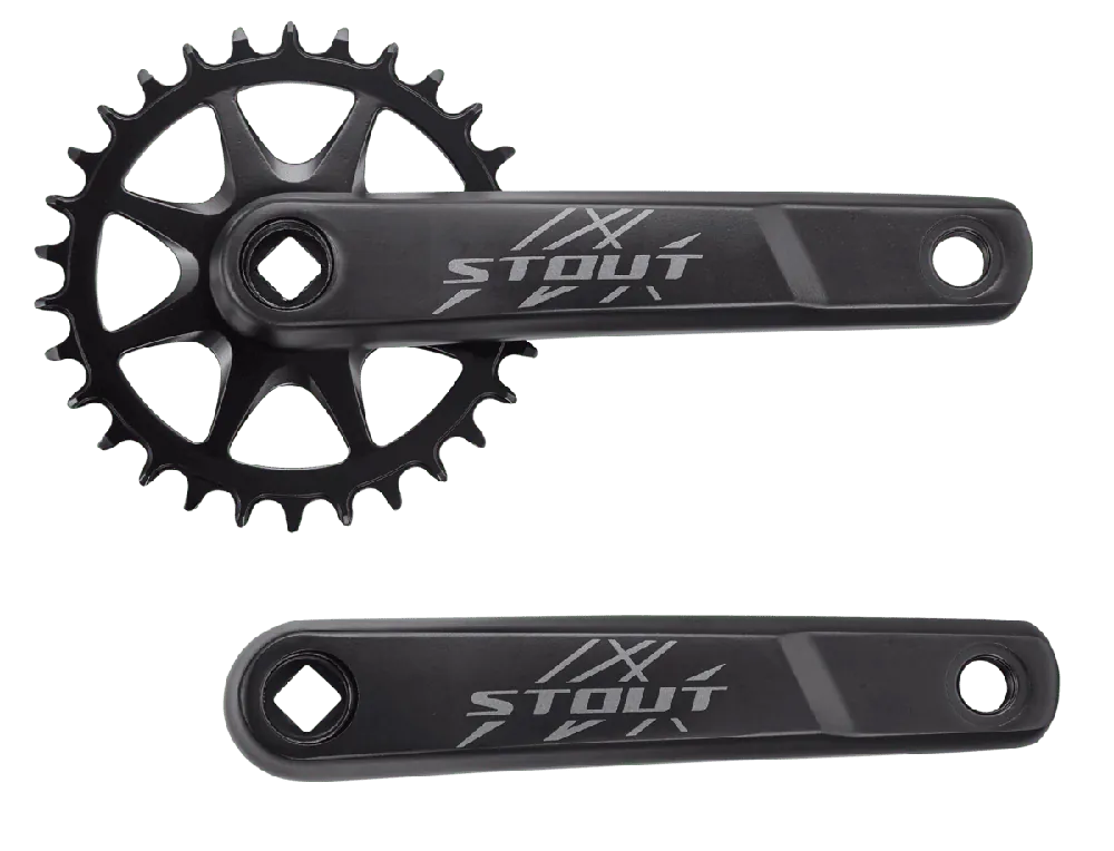 Angrenaj STOUT Rockhopper MY21 Rivet - 1x10 viteze, 30T, 165mm, L+R Premium