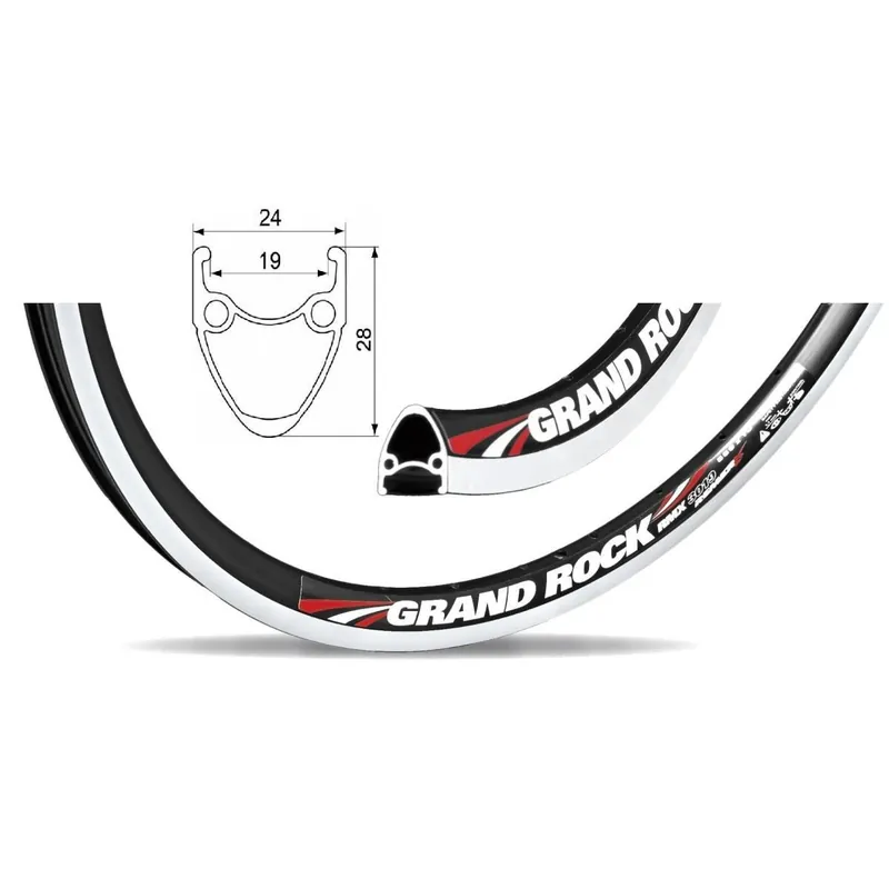 Cumpără acum Janta Remerx Grand Rock 559x19 36H neagra