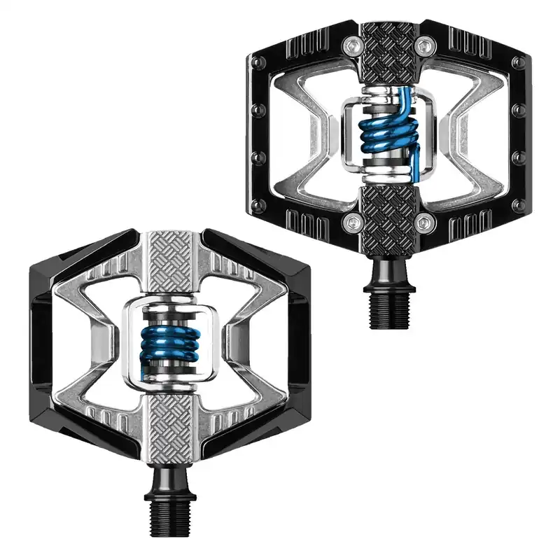 Pedale Crank Brothers Doubleshot gri/negru Popular