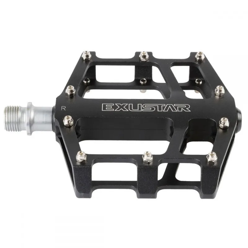 "Pedale Aluminiu BMX EXUSTAR E-PB525-Negru" Preț promoțional