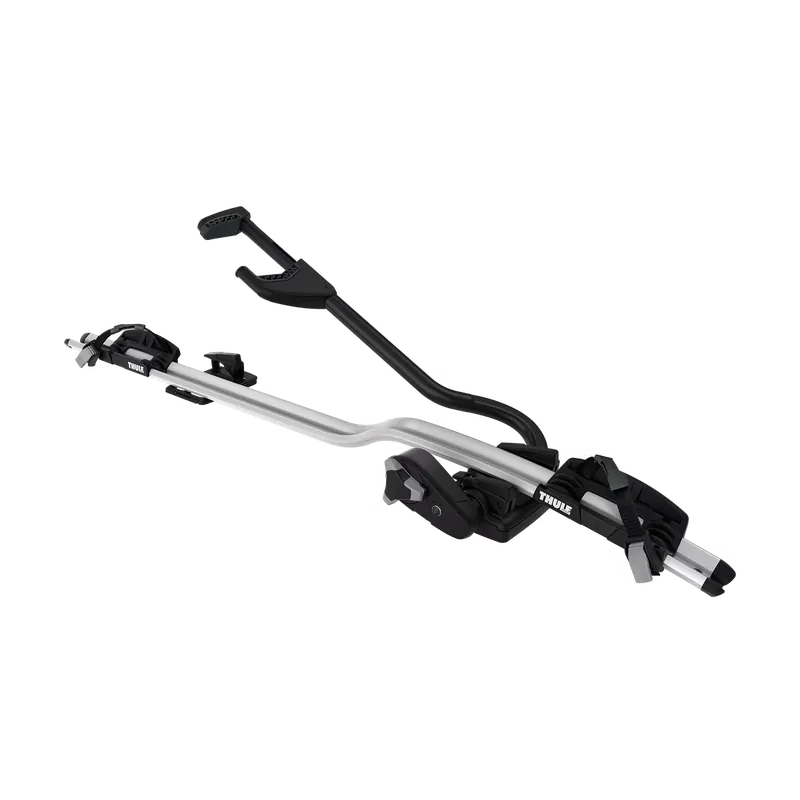 Suport biciclete Thule ProRide 598 Argintiu cu prindere pe bare transversale Popular
