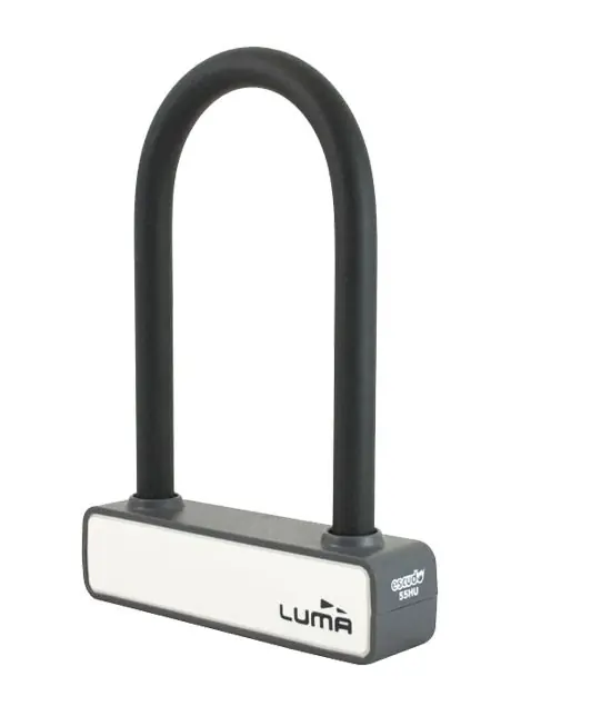 Bestseller Antifurt bicicleta Luma Escudo 55 HU 245 alb C4