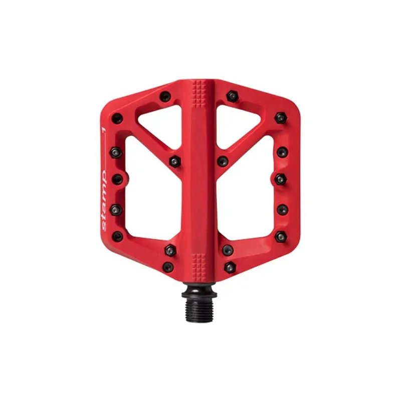 PEDALE CRANKBROTHERS STAMP 1 SMALL RED rosu Popular
