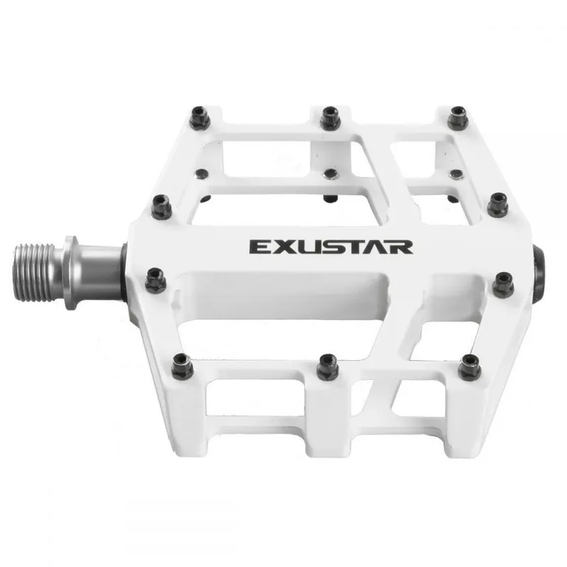 Ultima șansă Pedale Exustar CNC E-PB 525 358gr. albe 311353