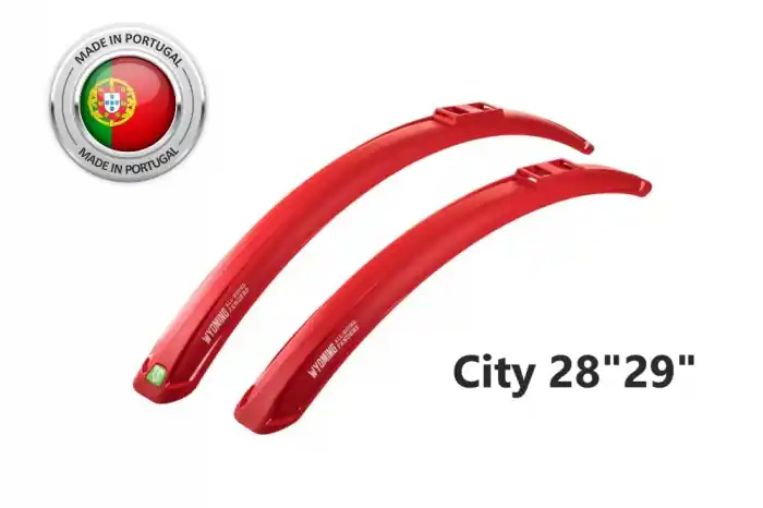 Reducere specială Set Aparatori Noroi LASALLE SPORTS Wyoming 28"-29" Rosu