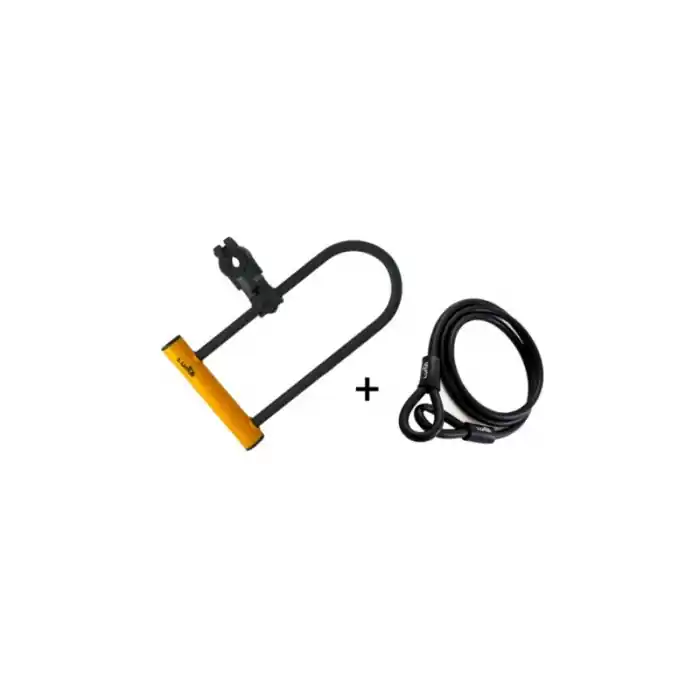 Mai ieftin Lacat Luma Enduro 35 HU 320 portocaliu cu suport Sopmulti C4 plus bucla
