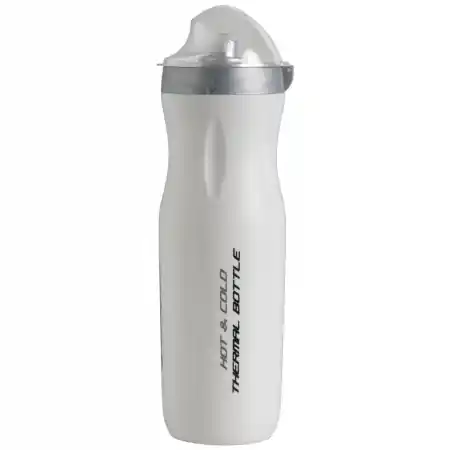 Bidon apa Polisport Thermal Hot And Cold - 500 ml, Alb Ieftin