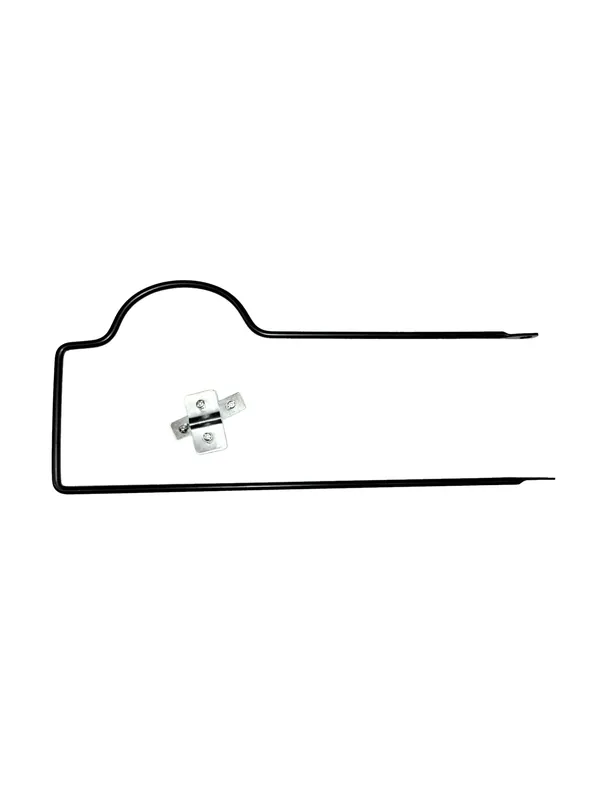 Preț mic Cos fata bicicleta, metalic, DHS, accesorii prindere incluse, Negru