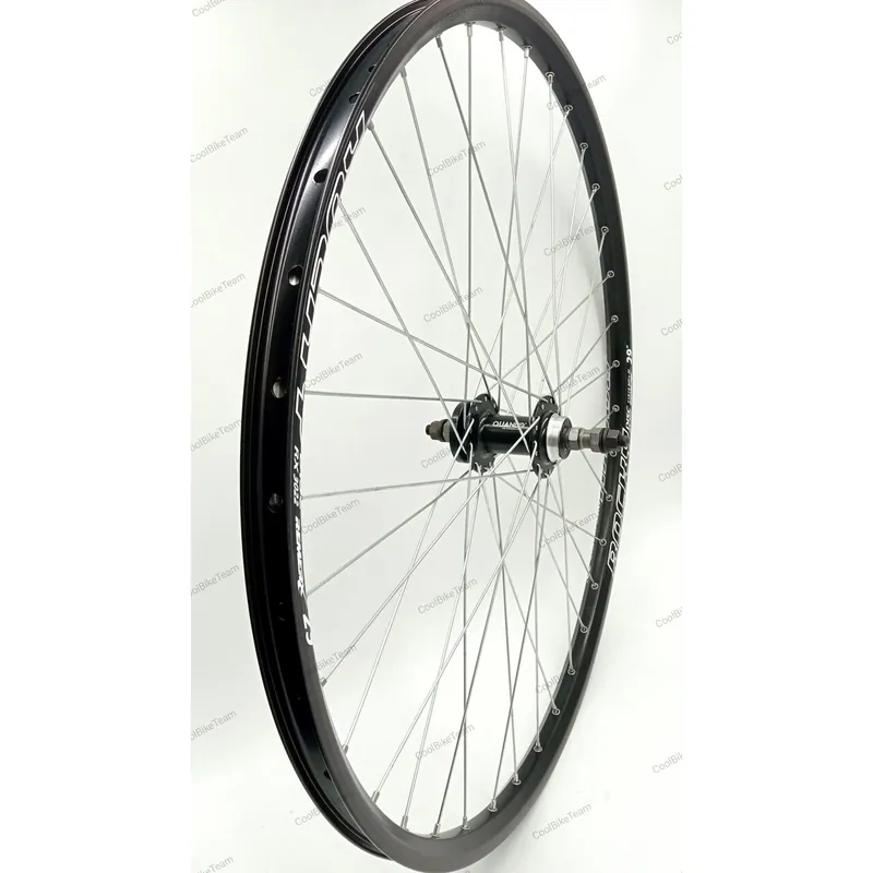 Roata spate Remerx Rocky Disc 622x22 dubla, simplu capsata, neagra, spite Sapim zinc, butuc alu Quando TD6R, pentru pinioane pe filet, disc, negru, ax cu piulite Ofertă exclusivă