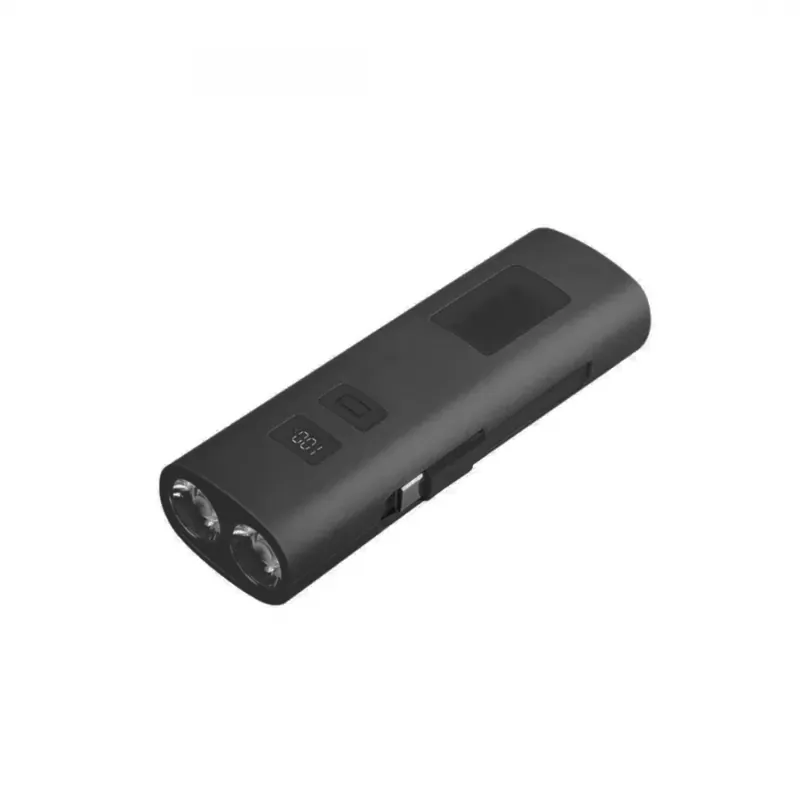 Ultima șansă Far reincarcabil Fivestars Power Light PBL-6400, powerbank 6400 mAh, USB Type-C, negru