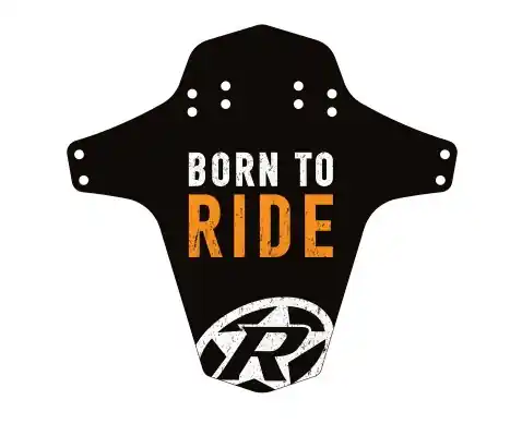 Ultima șansă Aparatoare Reverse Born to Ride negru/alb/orange