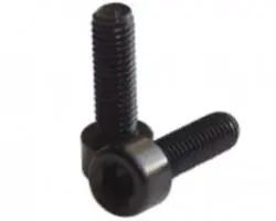Suruburi de aluminiu pt bidonas cadru Fibrax FCM1001, pas M5 x 15mm lungime, ultra-usoare, anodizate Negre, blister 2buc Discount