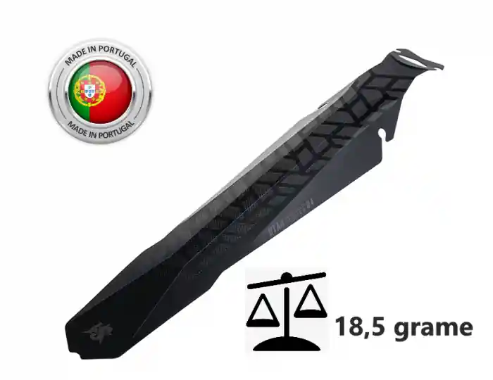 Expediere rapidă Aparatoare Noroi Spate LASALLE SPORTS UTAH#4 Negru Matt 106x368 mm