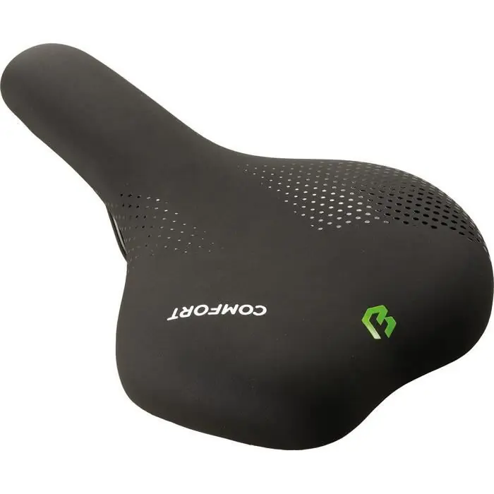 Ofertă limitată Șa BIKEFUN LOUSANNE Comfort Memory Foam negru