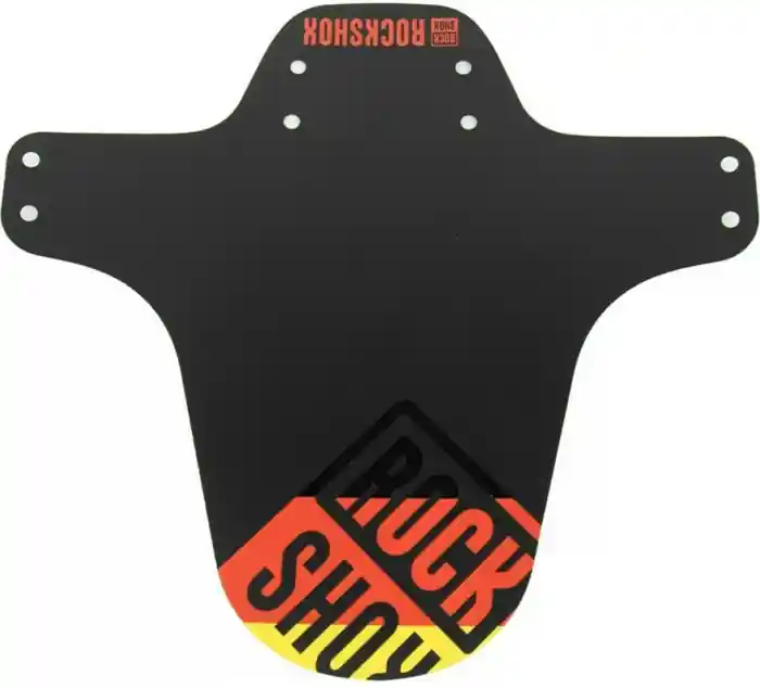 Cel mai vândut Aparatoare noroi RockShox Mtb - Print Steag Germania, Negru