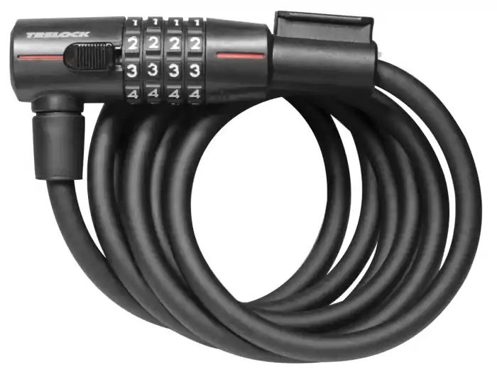 Antifurt bicicleta Trelock SK210/180/10 Code, negru Ofertă specială