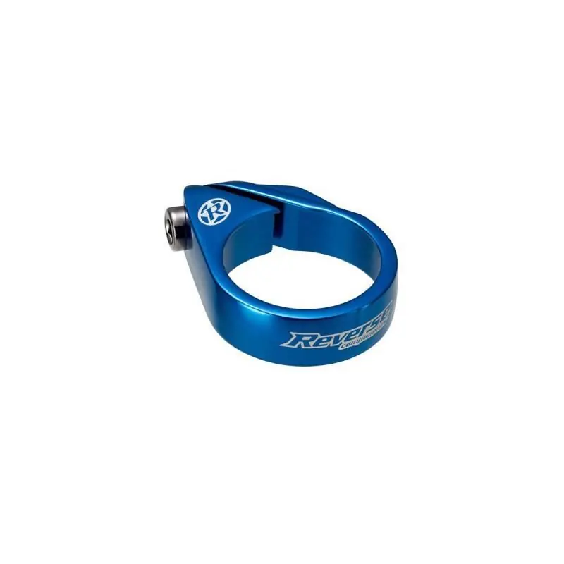 Retur ușor Colier tija sa Reverse Bolt Clamp 34.9mm albastru