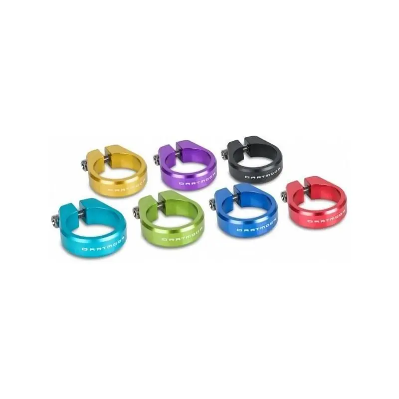 Colier tija sa 34.9 Dartmoor Obejma pods, surub, auriu anodizat, A1480 Mai ieftin
