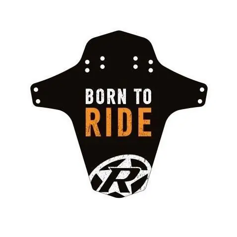 Aparatoare Reverse Born to Ride negru/alb/orange Livrare rapidă