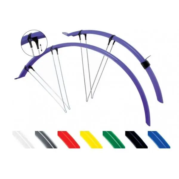 Aparatori noroi Roto 28" plastic, negru Cumpărături sigure