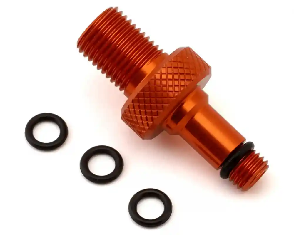 ADAPTOR VALVA AMORTIZOR FOX REZI END AIR FILL ADAPTOR MY 2021 Portocaliu Calitate înaltă