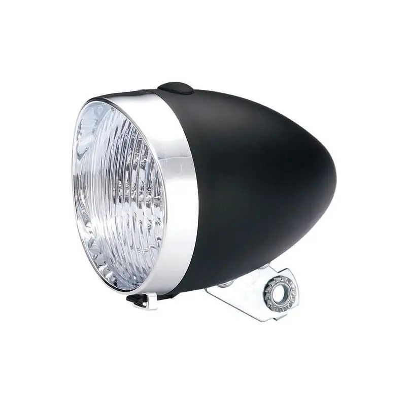 Ultima șansă Far fata Union UN-4900 Negru cu baterii 3 led