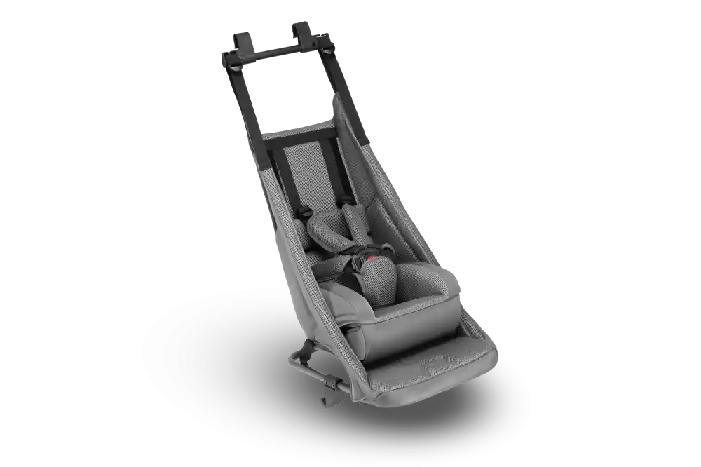 Transport gratuit SCAUN PENTUR CARUCIOR CUBE BABY SEAT FOR KIDS TRAILER DOUBLE Negru